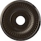 Ekena Millwork Berkshire PVC Medallion (Canopies up to 7"), 16"OD x 3 1/2"ID x 1"P, Universal Metallic Rustic Mist CMP16BEERU - alternate 1